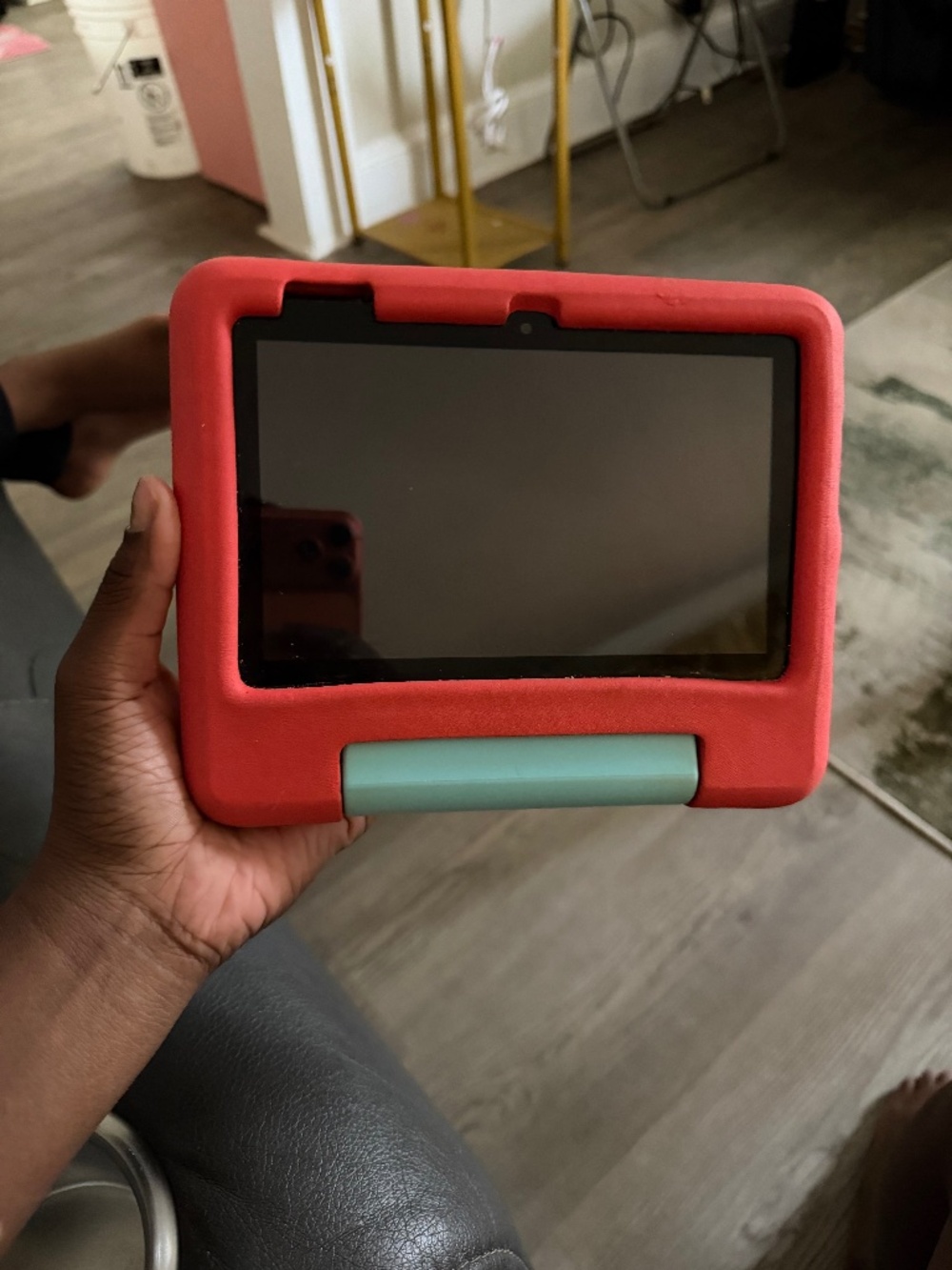 red amazon fire 7 kids edition tablet